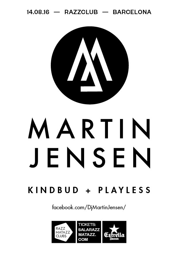 Domingo 14 de agosto, Martin Jensen + Kindbud + Playless @ RazzClub!
salarazzmatazz.com/op/clubs/1386,… #Barcelona