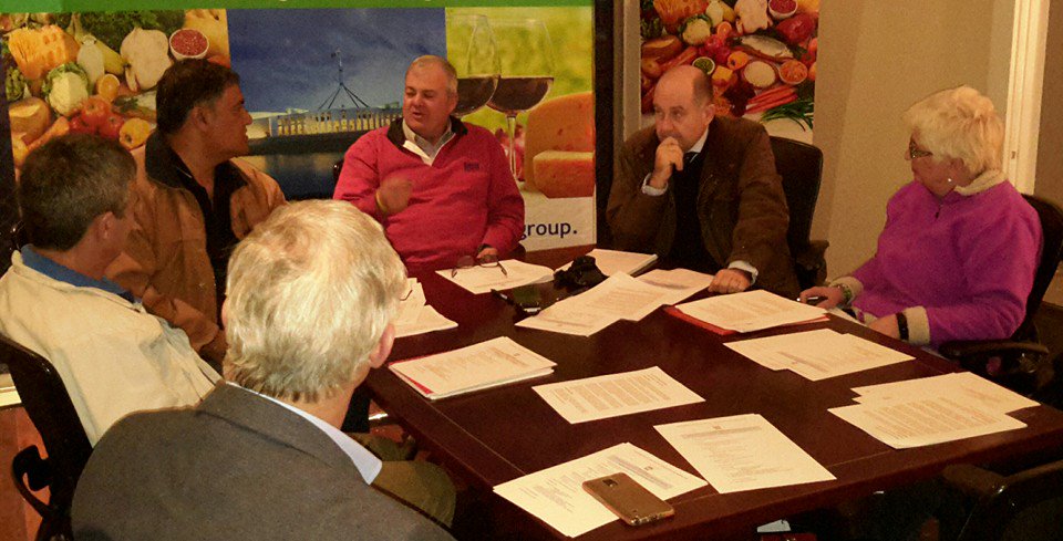 MOCA Board meeting in progress (1st at "Muresk House") <a href="/AgBusMuresk/">Agribusiness@Muresk</a> Available for Muresky members to use