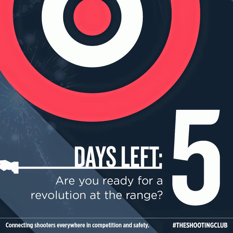 OnTargetTTC's tweet image. Only 5 days left until #TheShootingClub launches at #OnTargetRange! 
Download the app today: ow.ly/j734302EuS9