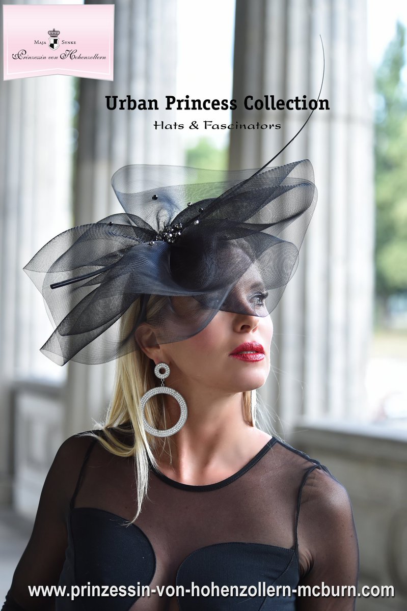 MvHohenzollern's tweet photo. #PrincessMajavonHohenzollern presents NEW #hats & #fascinator-collection #URBANPRINCESS https://t.co/4jF5bY2Wfd https://t.co/GN237MxuWt