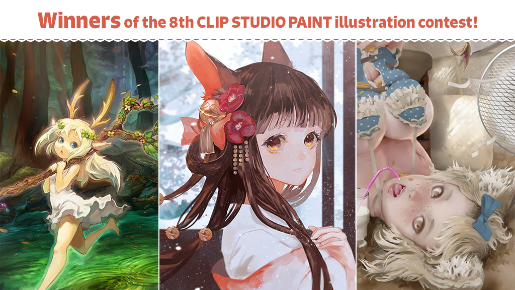 CLIP STUDIO PAINT on Twitter "Winners of the 8th CLIP STUDIO PAINT