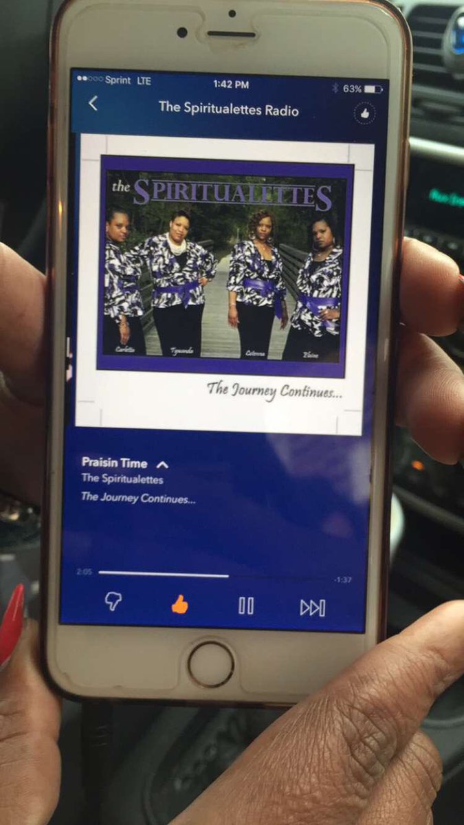 Spiritualettes_'s tweet photo. We did it. You can now find our album "The Journey Continues" now on Pandora. #thespiritualettes https://t.co/X132iLJ9cV
