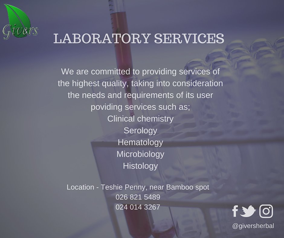 GiversHerbal's tweet photo. #Laboratoryservice. #stayfit #HealthyLife https://t.co/Fafm29sMU7