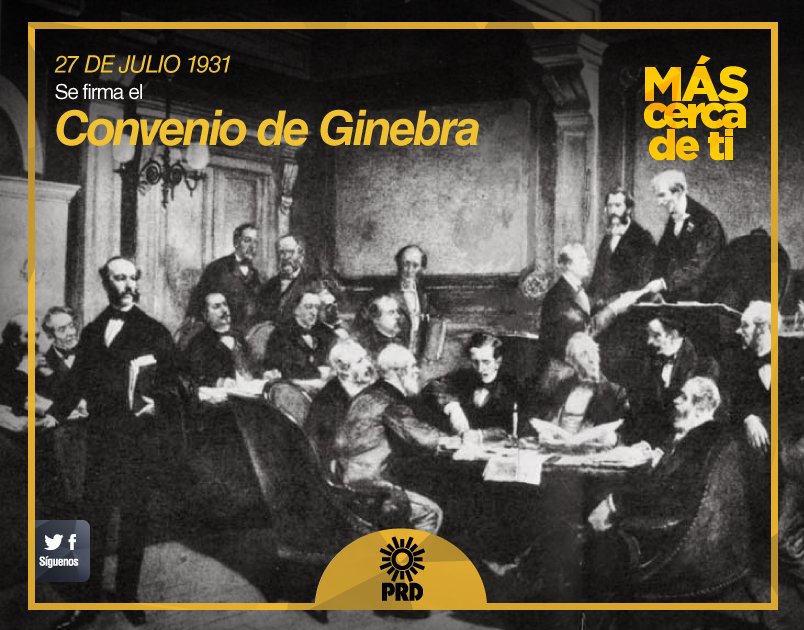 El Convenio de Ginebra  legisla el trato humanitario que debían recibir los prisioneros de guerra.