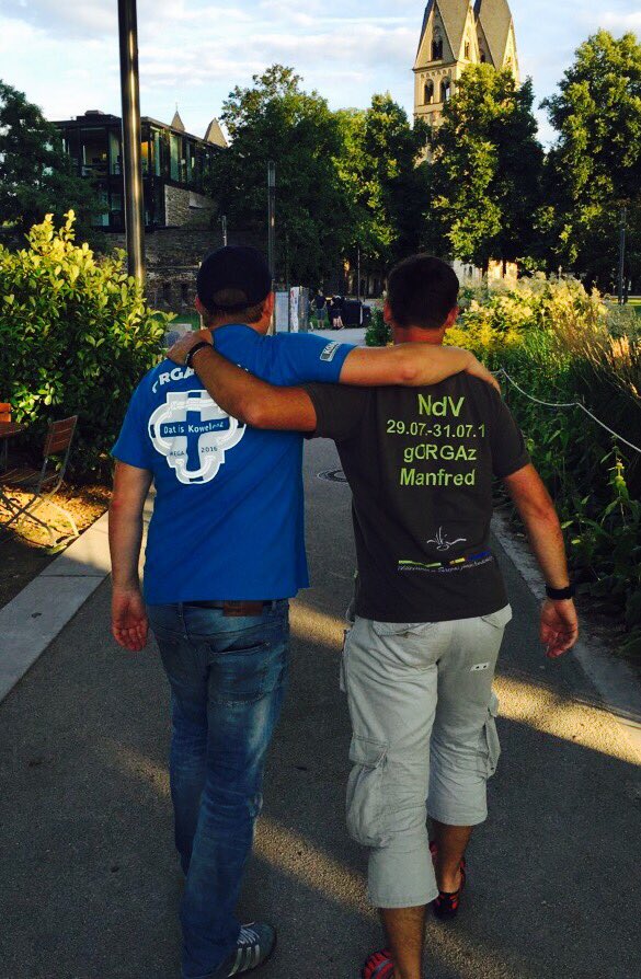 MegaKoblenz2016's tweet image. Halbzeit auf dem Weg von Kowelenz nach @NdVMendig2016