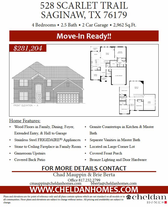 CheldanHomesDFW's tweet photo. #availablehome #saginawtx #saginawrealestate #newhomes #emsisd #txrealestate https://t.co/ehGEplZvz0 https://t.co/IojkLqrsHx