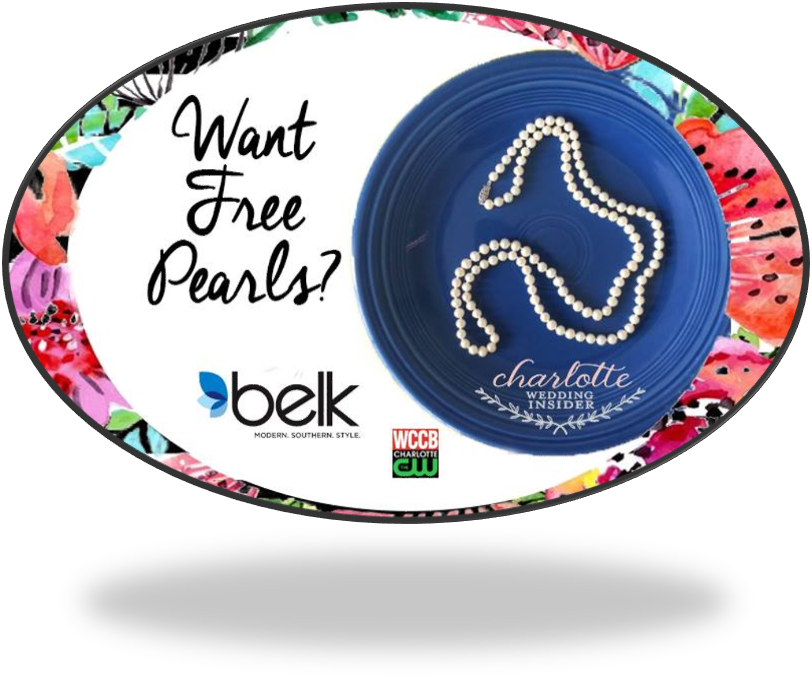 CLTWeddInsider's tweet photo. @Belk sign up & win #free pearls! #bridalregistry Tune in @WCCBCharlotte #engagedcouple #weddingshow #CLTbrides @TLC https://t.co/3ecDqoSqry