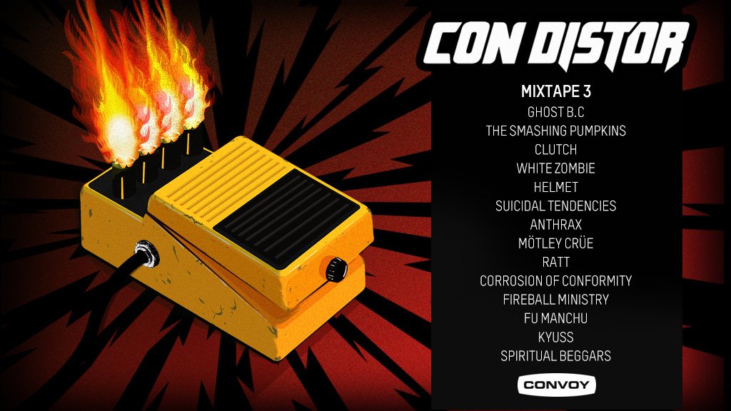 convoynetwork's tweet photo. Decibeles a tope en el tercer mixtape de #ConDistor. Sólo por https://t.co/BW5DDxS6yR https://t.co/UXxCBcTIoo