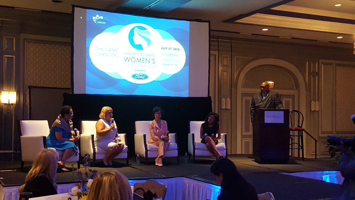 Time to hear from the "Divas of Diversity"! #mbwc2016 <a href="/ToyotaSD/">Toyota SD</a> @wbencpres3 <a href="/JosetWright/">Joset Wright</a> <a href="/ninavaca/">Nina Vaca</a> @MichiganMSDC
