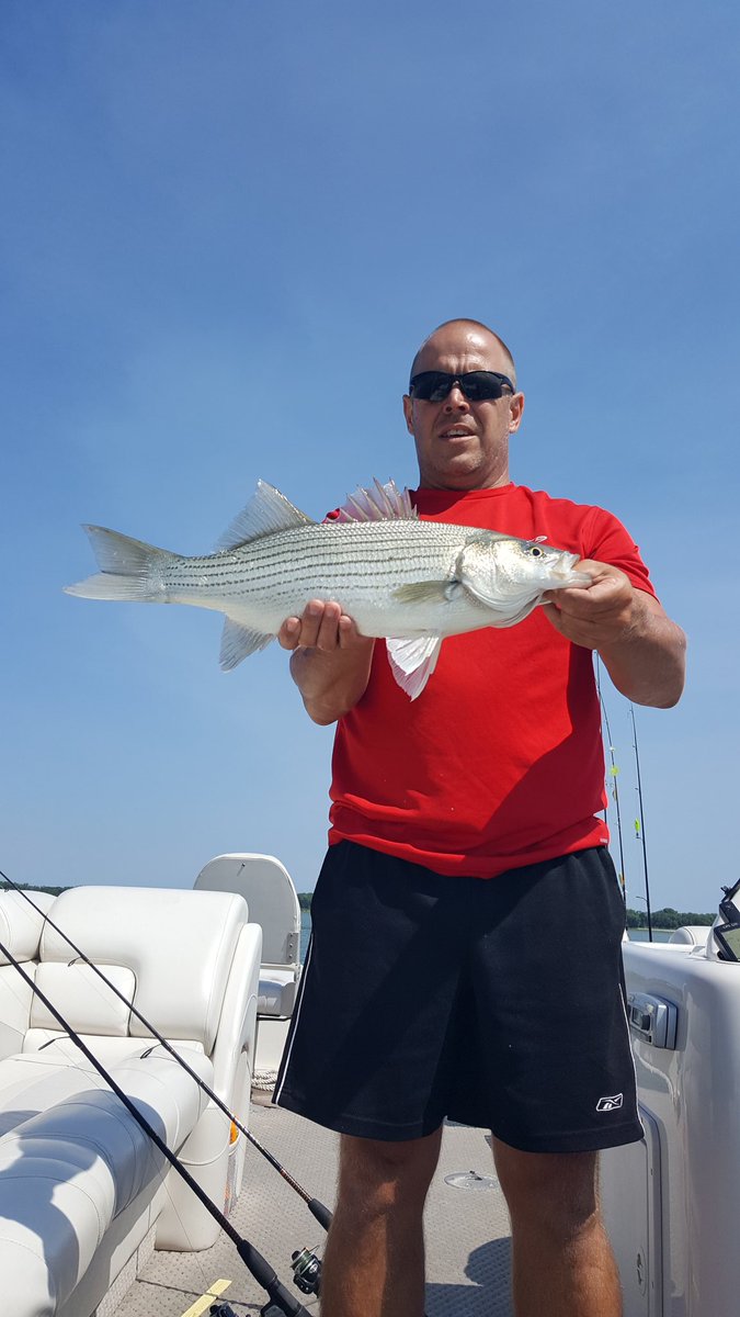 wiperfan's tweet photo. Another good morning. Nice 24" wiper and a fat 28" wiper. #luv2fish https://t.co/W5rqgpIJ35