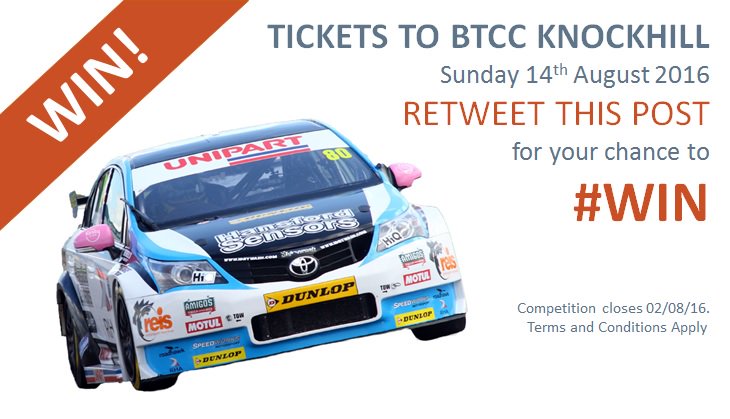 #WIN Tickets to @DunlopBTCC <a href="/krcircuit/">Knockhill Circuit</a>
Retweet this post to enter.
T&amp;C's: bit.ly/2aa8fVx
#ReisKnockhill