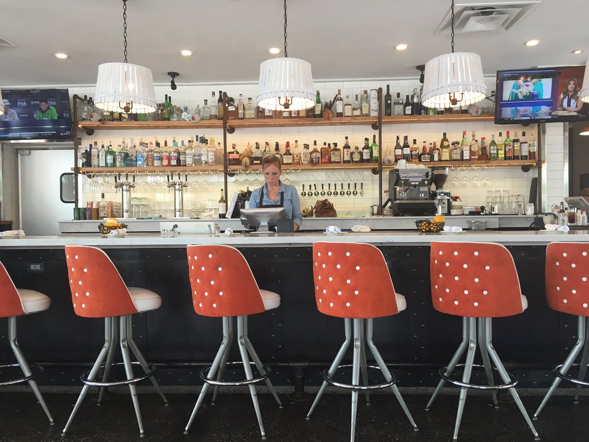 CoevalStudio's tweet photo. Team lunch at Whistle Britches. Food is amazing! #teamcoeval #design #restaurantdesign #interiordesign #dallasdesign https://t.co/fDBWacgtHQ