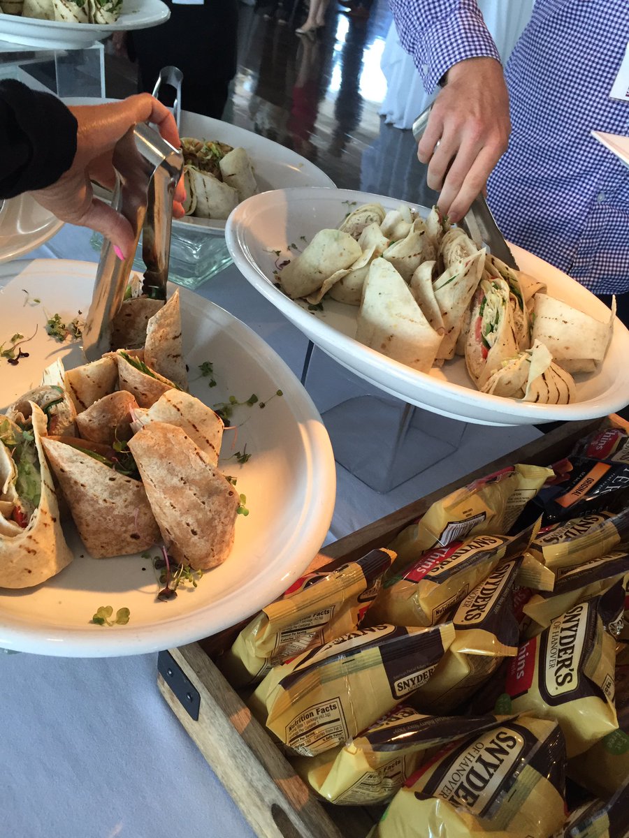 OlgaKay's tweet photo. Fun fact: Business Professionals LOVE wraps. 🌯🌯🌯
#GC2016 #GrowCommerce https://t.co/Aq8EVNkv7a