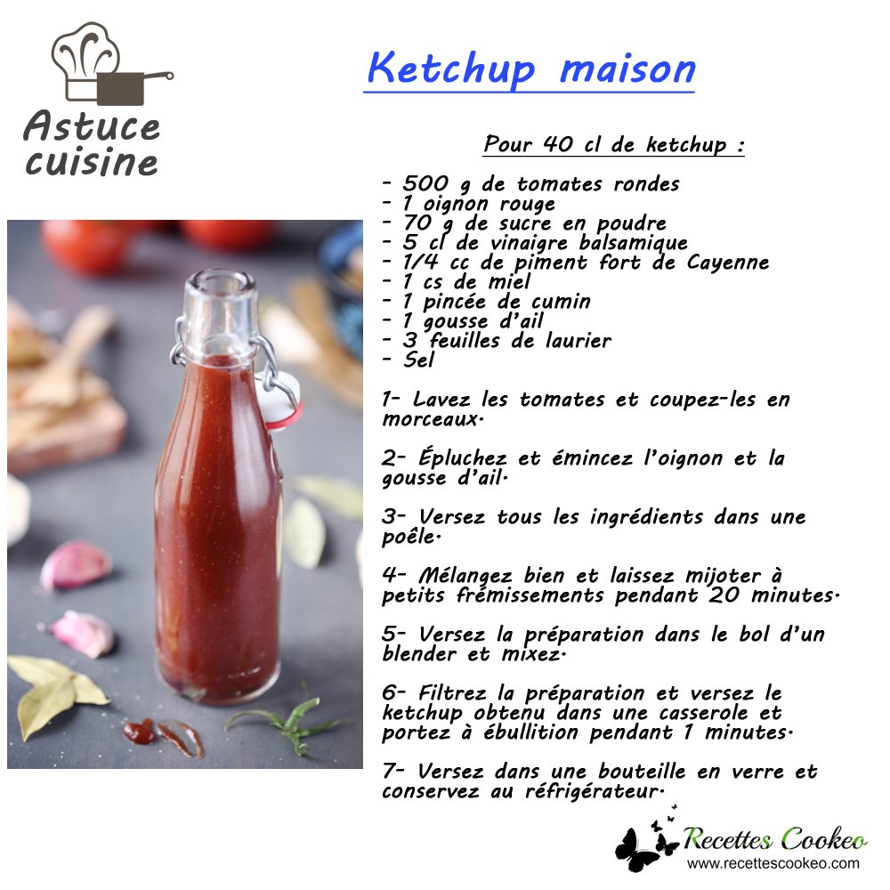 Recettes_Cookeo's tweet photo. Ketchup maison...oui c'est possible les cookinautes ;) https://t.co/8B0qCiIQAa