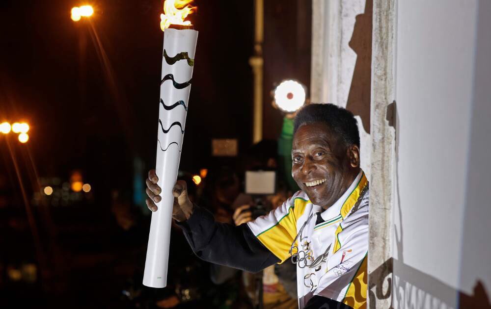 Як Пеле віз Олімпійський факел у Ріо - фото 1