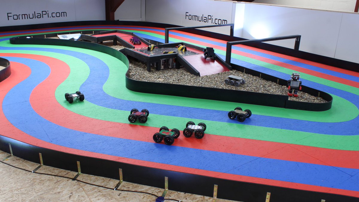 RaspberryPiSky's tweet image. Self-driving robot racing with the Raspberry Pi kck.st/2afWPOL