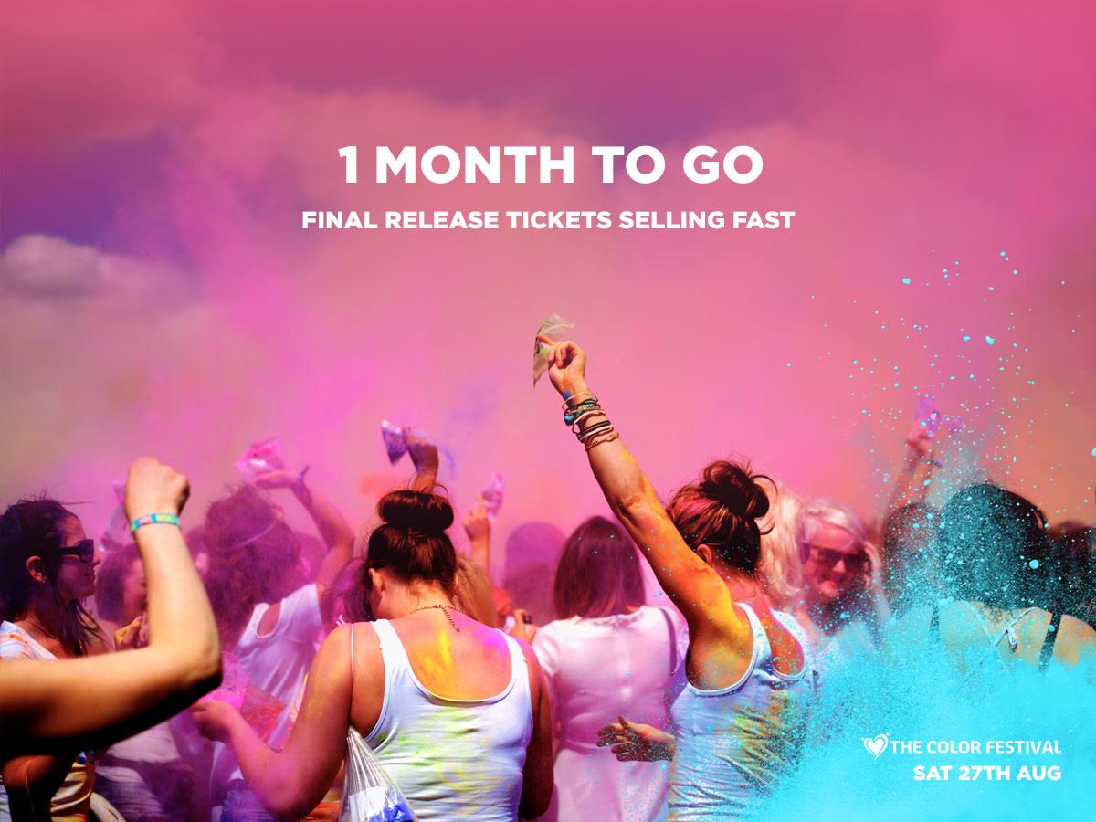 SplottWarehouse's tweet image. ONE MONTH TO GO || FINAL RELEASE

Tickets are selling fast. Purchase yours here: colorfestival2016.eventbrite.com