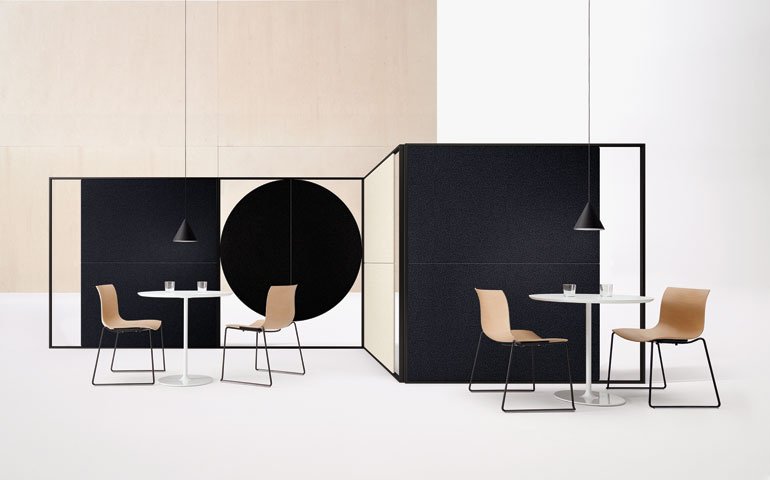 arperofficial's tweet photo. #Parentesit wall panels in the #NeoCon product recap @InteriorDesign #neocon2016 #Arper https://t.co/8sZRr96FFQ https://t.co/E502U4qjKQ