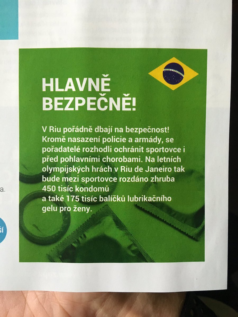 ntr23's tweet photo. Tato zpráva je součástí každých OH. Až mi přijde, že sportovní zápolení jsou jen taková výplň toho šukacího mejdanu. https://t.co/v9Qk1hHeDf