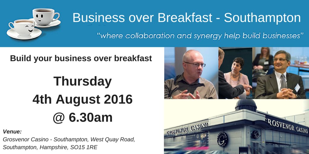 ECX_Southampton's tweet photo. Early morning #Business #networking the best time to start your day #BoBClubs @gcsouthampton https://t.co/rPPZ5AyQKr https://t.co/Nas8Hd0Ii0