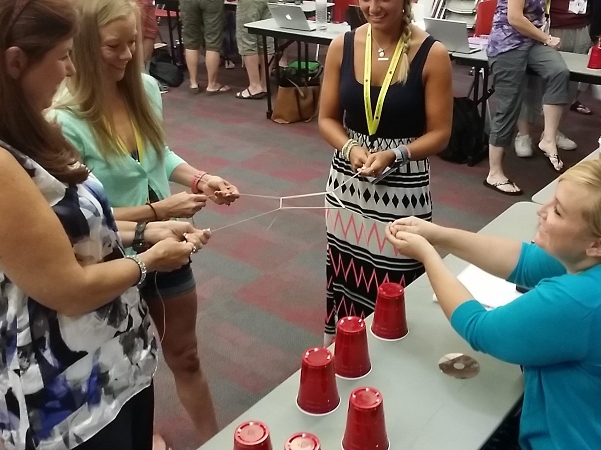 MrBalliet's tweet photo. @treece_jen @lauraalexander5 @dottiecoven @alliruth2388 @CMTeaches we did it twice in 3 minutes #KTI2016 #champions https://t.co/vzwZkiMwp7