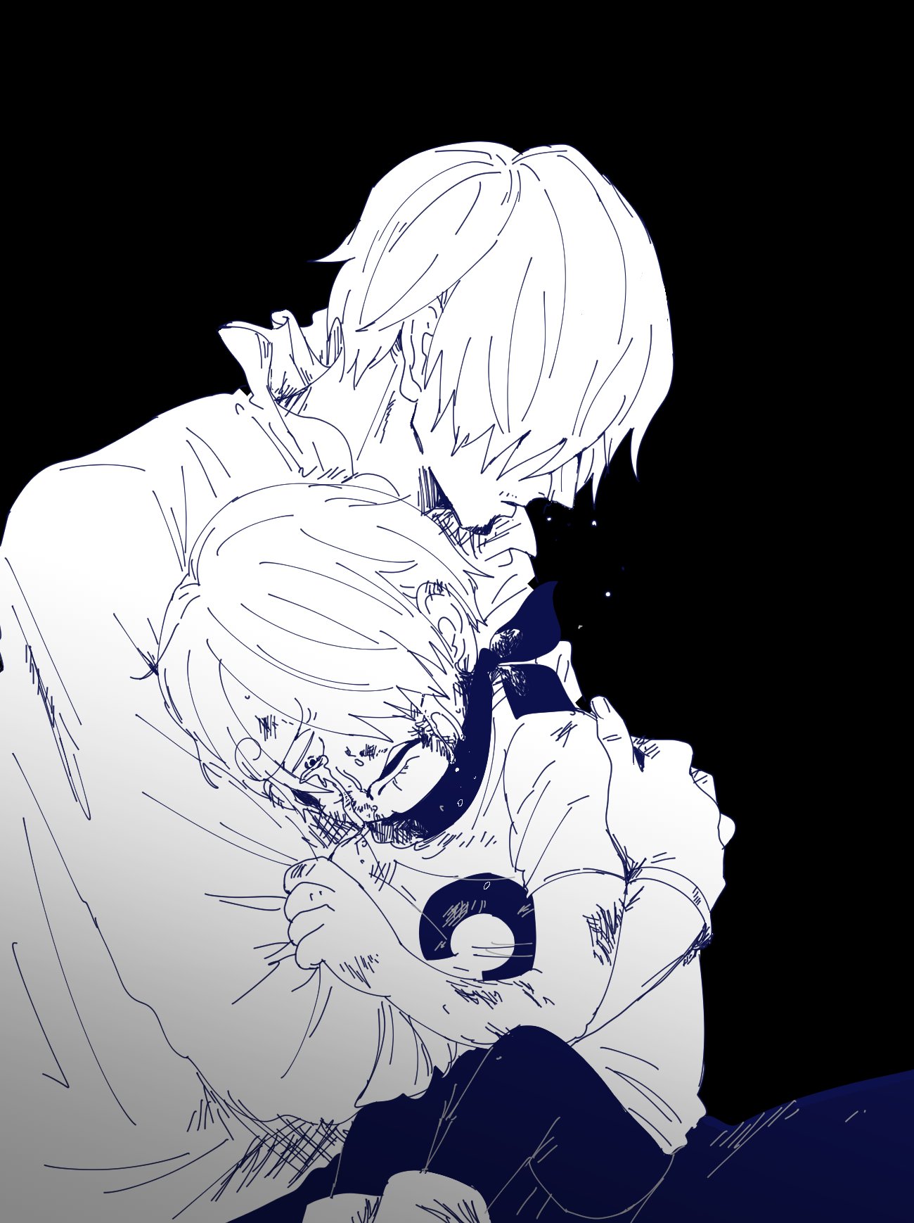 ジョワさん Pee Spank のイラスト描かせて頂きました 描きながら泣きましたttジョワさんが描かれる様な 切ない表情が描けないので精一杯ごまかしました ダークなイラスト大好きなのでこれからもたくさん描いてください T Co Q2dkmqxwsk