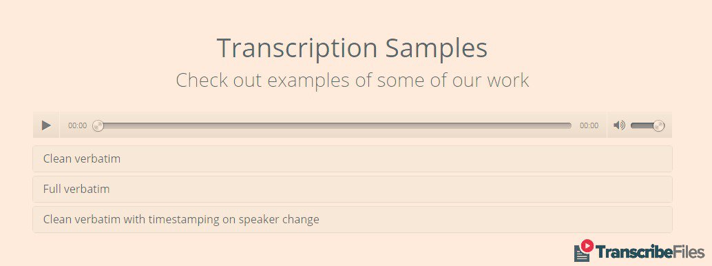 FilesTranscribe's tweet image. You can check out online #examples of some of our #work. 
You just need to visit our page transcribefiles.net