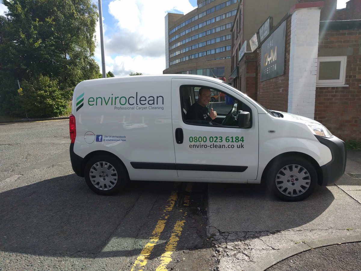 All done and ready for the 1st job of the day #Enviroclean #Carpetcleaning