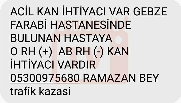 PendikliTV's tweet photo. ACİLL https://t.co/SiDFoL4iqX