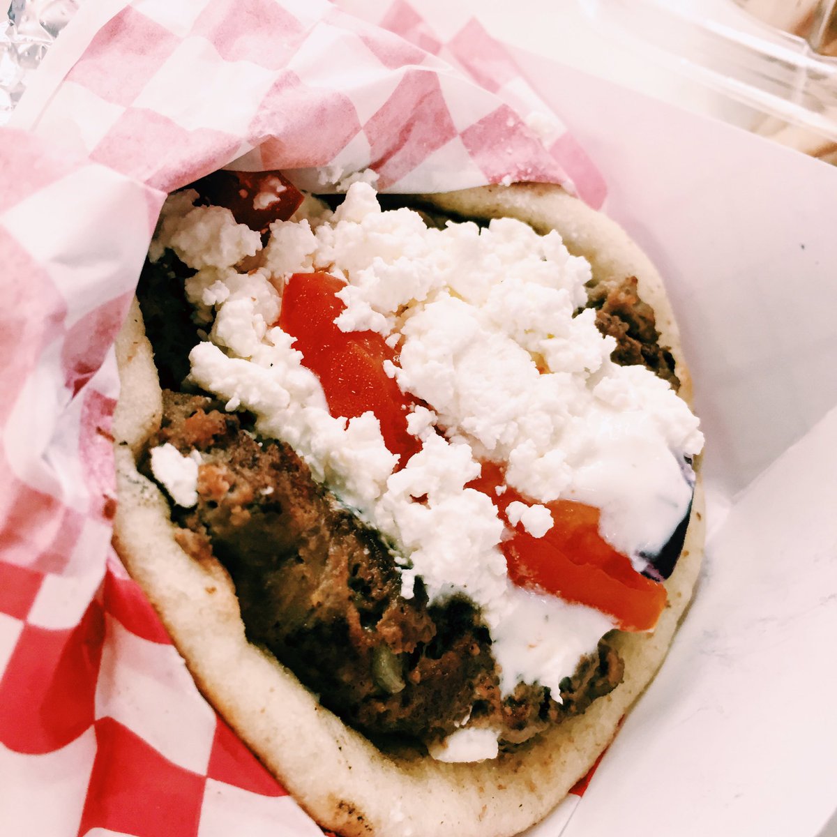 Can I get a "yes please?"!!! Get one of these for lunch at Whitehall corporate today (11-2pm) #wednesday #greekfood