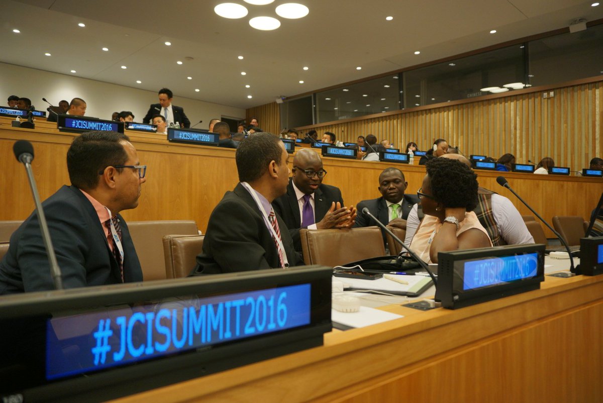 More discussions on how we ensure #PeaceIsPossible through tolerance and togetherness  #JCISummit2016 <a href="/aobenson/">Arrey Obenson</a>