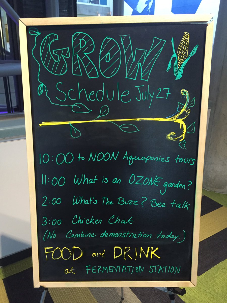 STLScienceCtr's tweet photo. Happening in #GROW today! #SLSCGROW https://t.co/CdZCVhgAlL