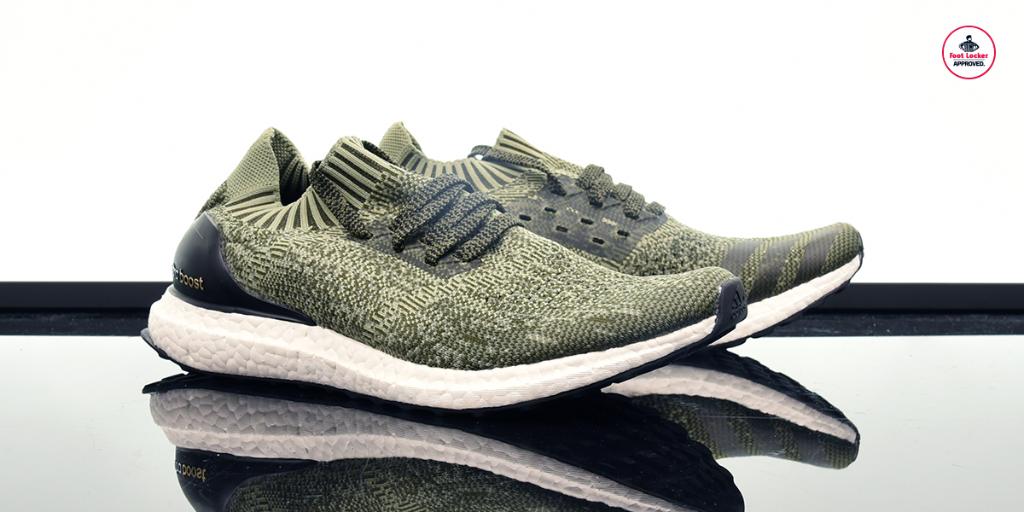 ultra boost uncaged olive green