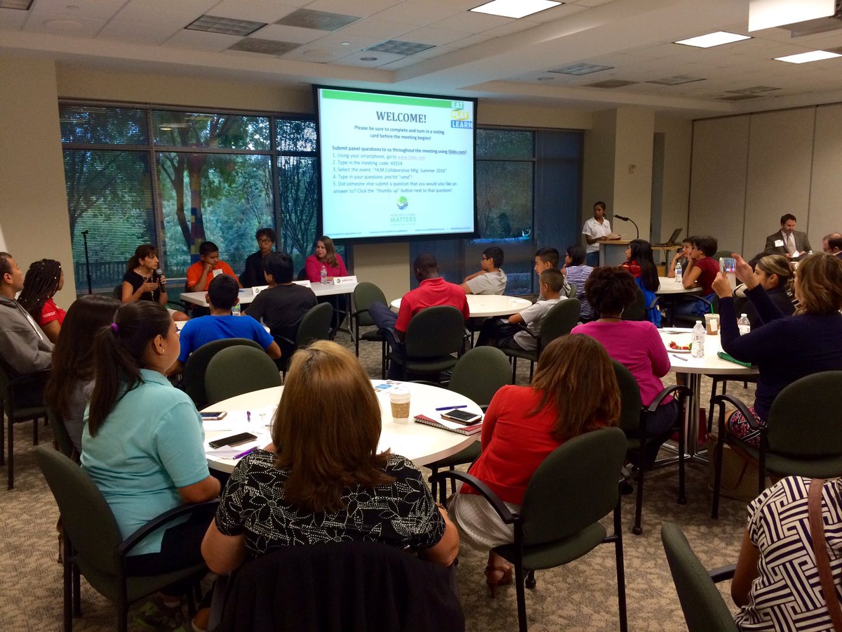 Lanes_wolf's tweet photo. #HLMsummer2016 panelists offer insight on #youth #advocacy &amp; engagement for #healthycommunities https://t.co/OPVsNSPpup