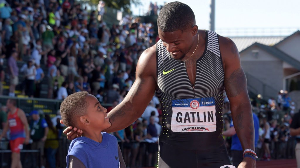 NBCOlympics's tweet photo. .@justingatlin: The ageless sprinter. @usatf #RoadToRio https://t.co/n6GmnXlkeQ https://t.co/Tw057gP4VO