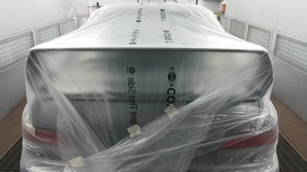 Kenneths new toy in for a lick of paint