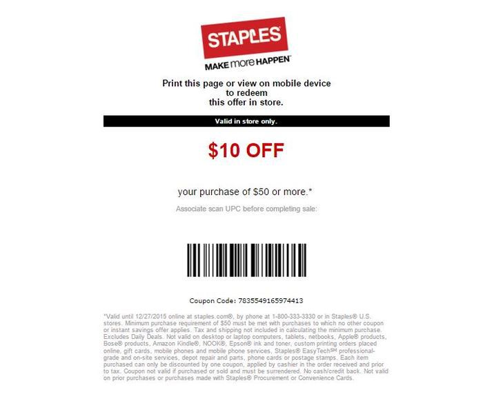 40% Off Staples Printing Coupons & Coupon Codes - December 2023