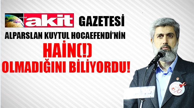 furkanhabernet's tweet photo. Akit Gazetesi Alparslan Kuytul Hocaefendi'den Röportaj İstemişti
https://t.co/t3sg1w7tIw https://t.co/XtDVfFDoDW