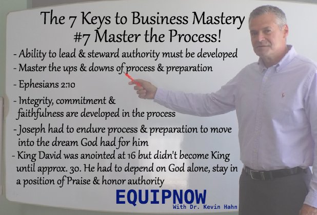 EQUIPNOW1's tweet image. The 7 Keys to Business Mastery - Dr. K
#7 -Master the Process!
#EQUIPNOW #Businessmastery #MastertheProcess #key7