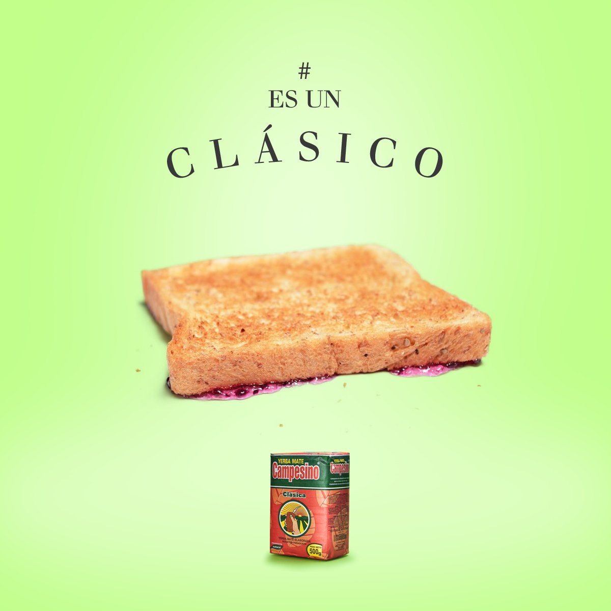 CampesinoPy's tweet photo. #EsUnClásico Se te cae la tostada y siempre es del lado de la mermelada D: https://t.co/RTtfKEiByd