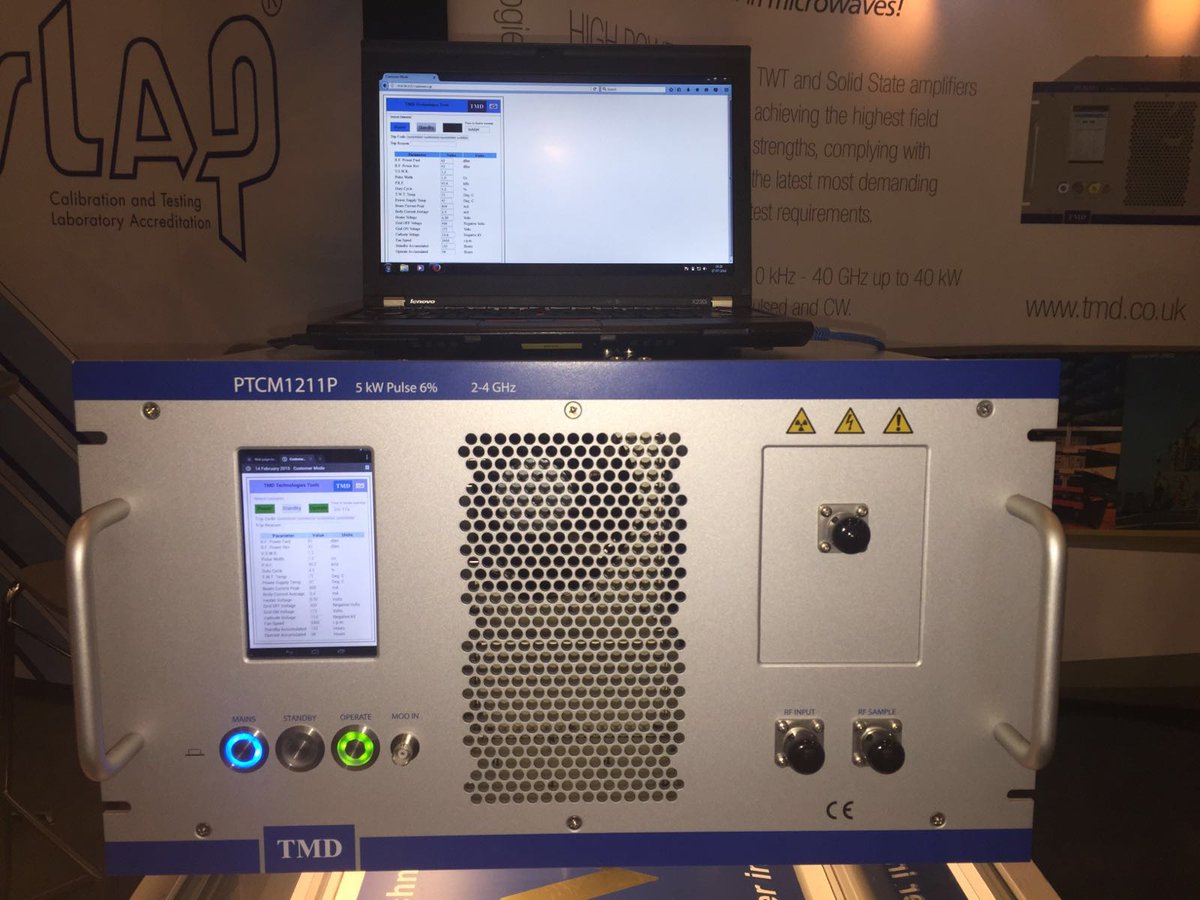 CPI_EDB's tweet photo. New modular high power #TWT instrumentation #amplifier launched at #IEEEEMC Ottawa https://t.co/vL9rhNU3eq Booth 524 https://t.co/BVfVutO4zi