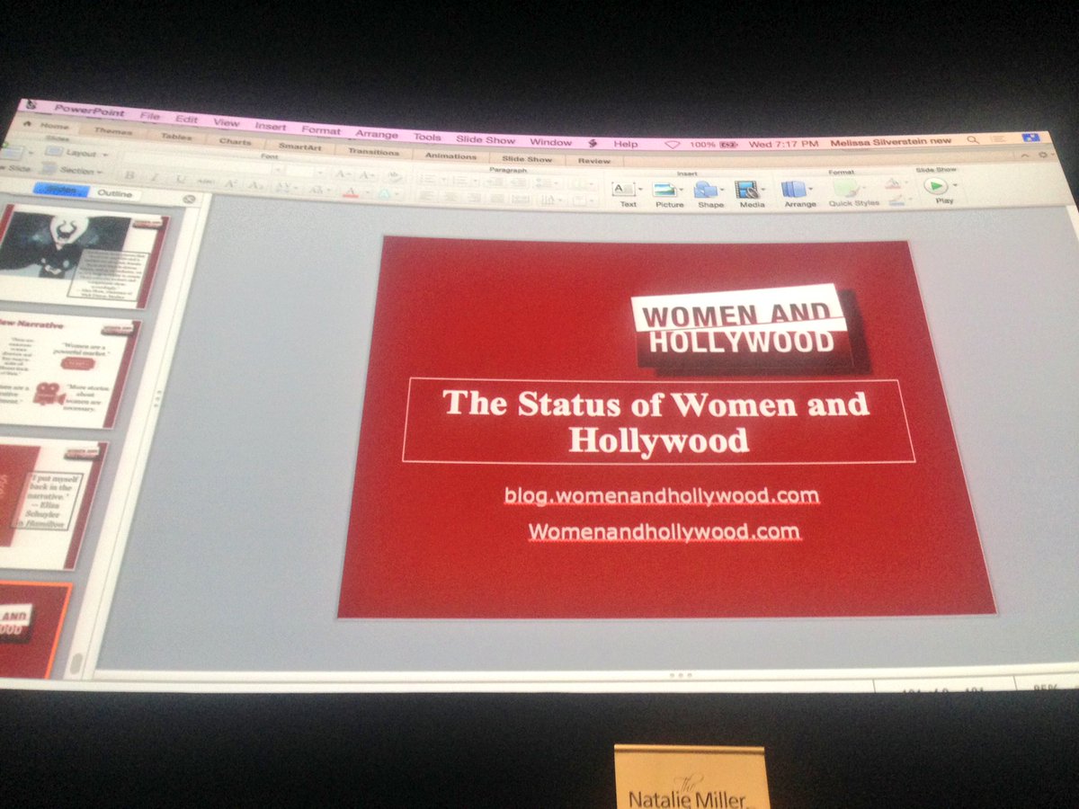 Iammarcelatoro's tweet photo. Melissa Silverstein @melsil "Why is Gender Equality is Vital for Hollywood" @NMFellowship  with producer @SueMaslin https://t.co/kO1hmc9ohx