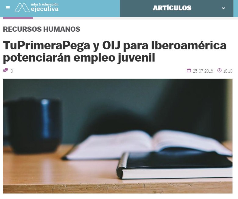 HumanoComunica's tweet photo. Acuerdo entre @TuPrimeraPega y @OIJ_DIGITAL para potenciar empleo juvenil en @MBA_AEconomia. https://t.co/7lm2foRetq https://t.co/AyS3YDpbPD