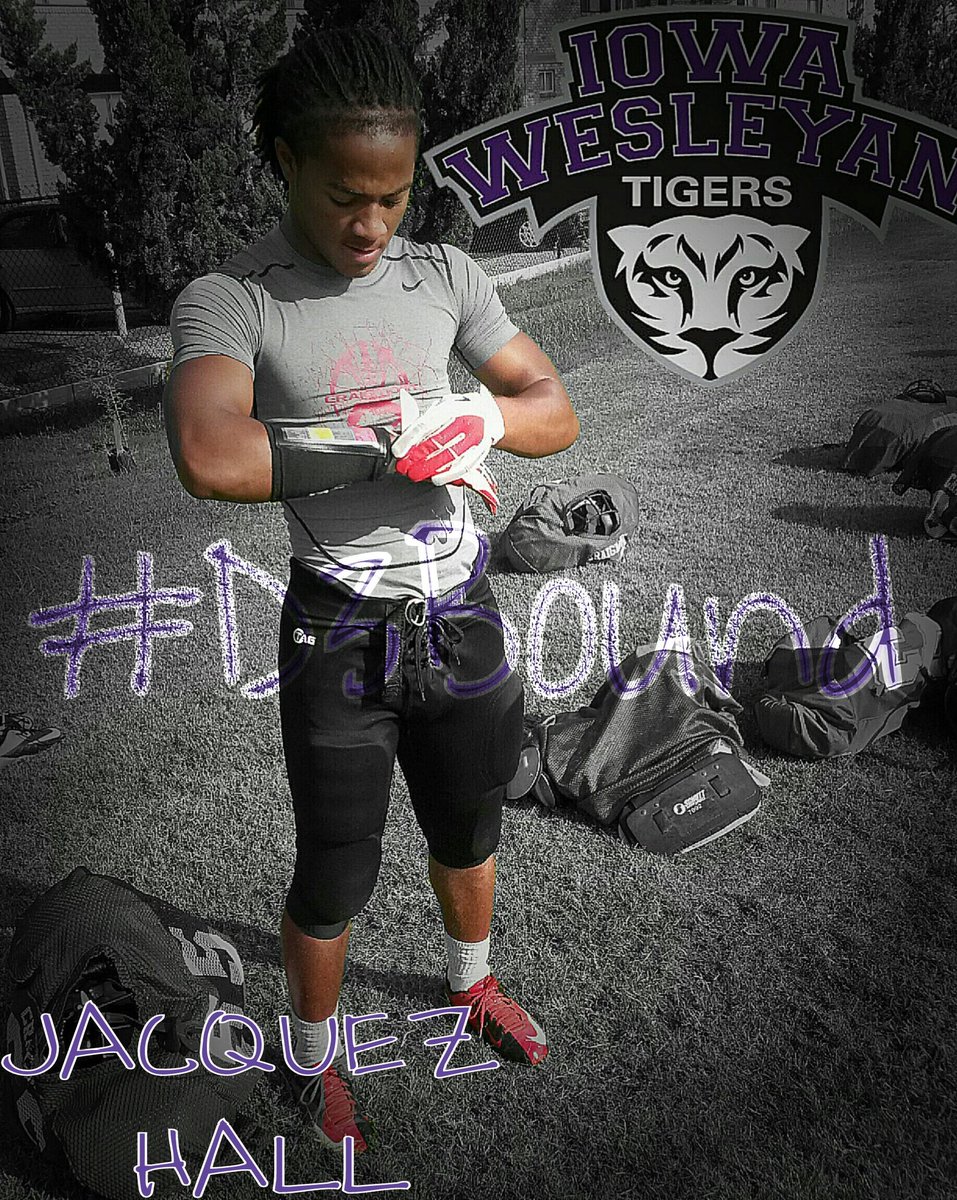 _jacquezhall's tweet photo. I want to thank God for blessing me with the opportunity to get recruited to play ๐ @IW_Admissions @ncsa #TigerUp https://t.co/w56IwWwTTs