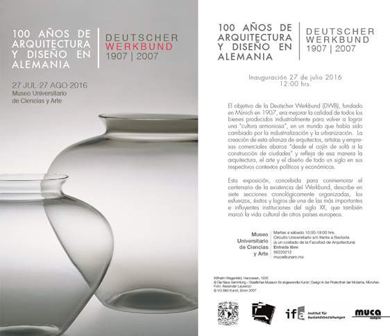 cultura_mx's tweet photo. ¿Te interesa el diseño alemán? ¿Sí? ¡Entonces tienes que ir a esta muestra! #AlemaniaMx https://t.co/6EStQE6jsj