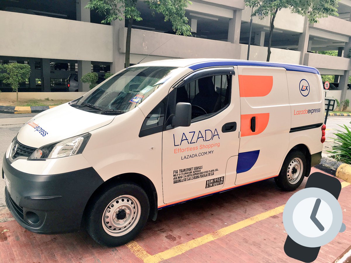 lazada van delivery