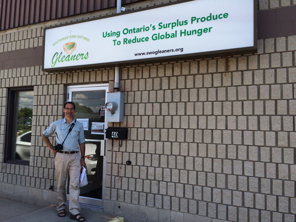 Ontario farmers working to address the global sustainability goal of reducing food waste. #4Rtour