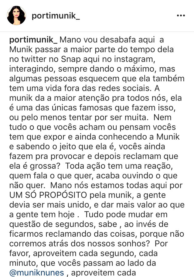 gismariabz's tweet photo. Foi a @Tecuidomunik_ que falou mais poderia ter sido eu. Como sempre vc arrasou nas palavras Melzinha👏🏾 #CSIMunik ❤️ https://t.co/gPZkGoGnBr