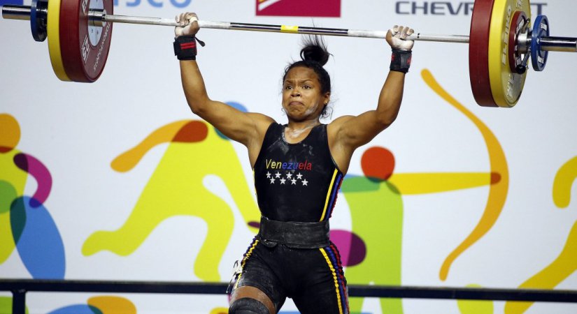 VenEsNoticia's tweet photo. Pesista venezolana Génesis Rodríguez suspendida de Río 2016 https://t.co/lABChPZYgh @Mindeporte @mimouvargas https://t.co/tqYFHYwMWY