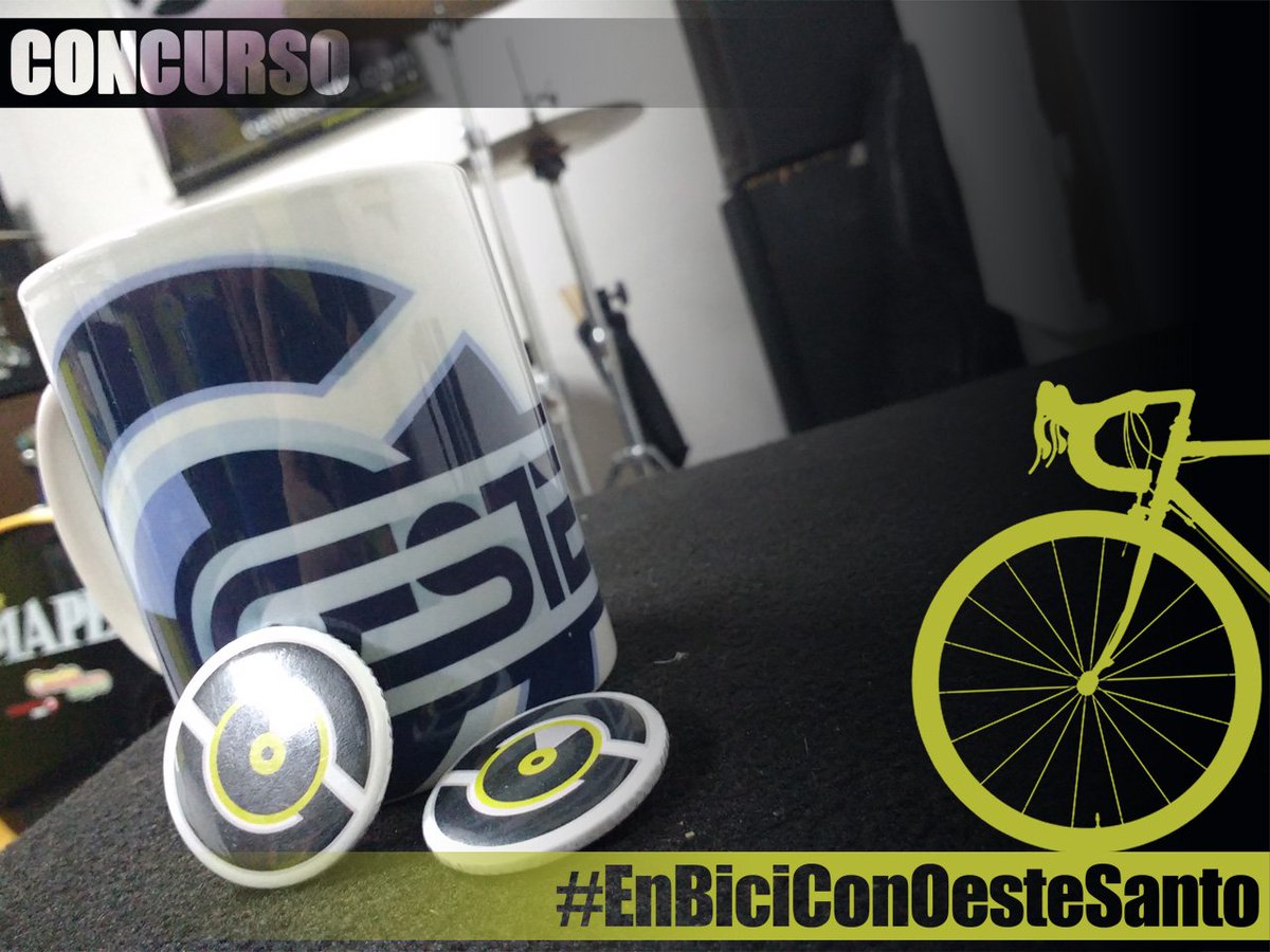 Abierto el concurso para los que se lleguen en bici al concierto de este viernes, +Info: bit.ly/EnBiciConOS 🚲 🎉